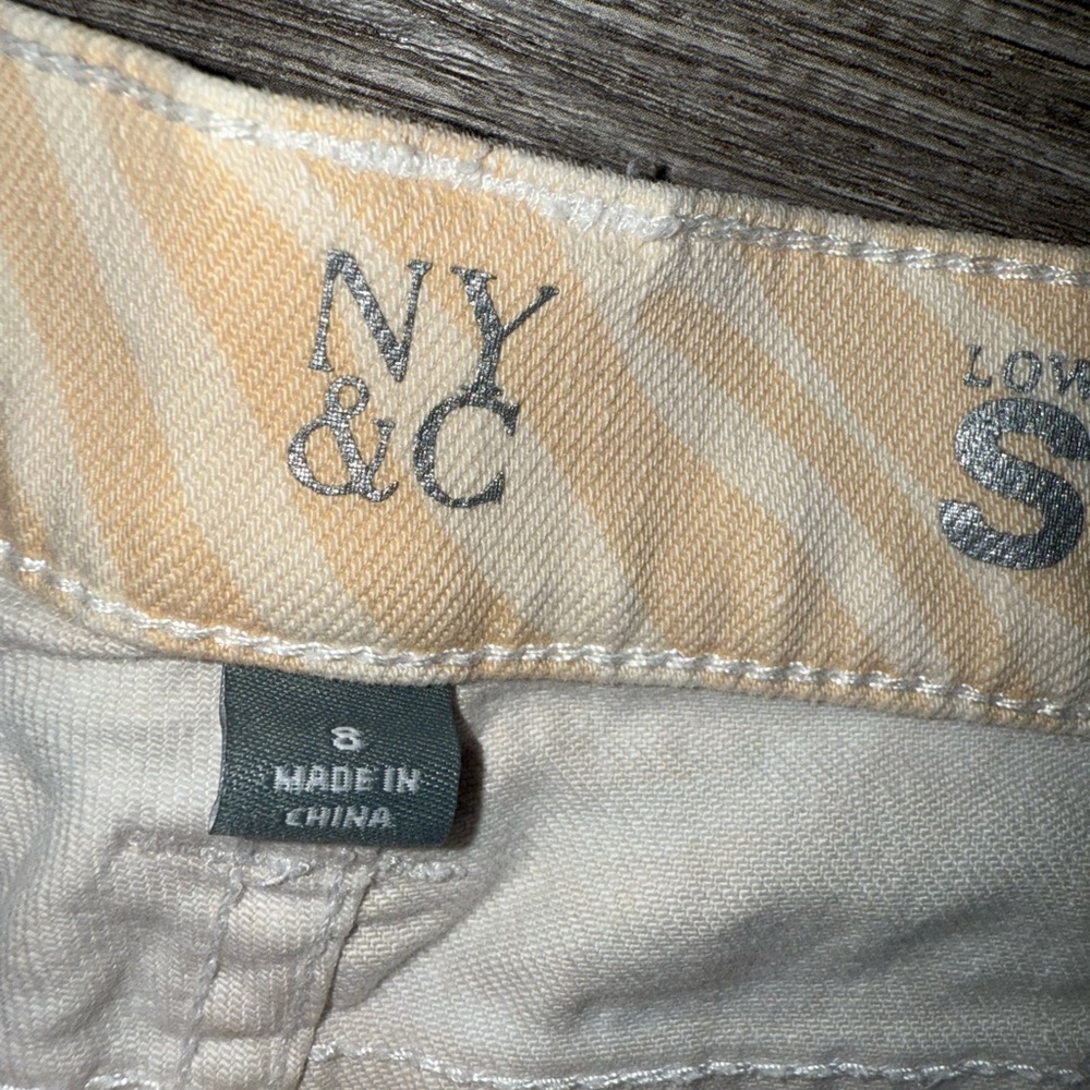 New York & Company Skinny and Low Rise Zebra Print Pants - Picture 11 of 13